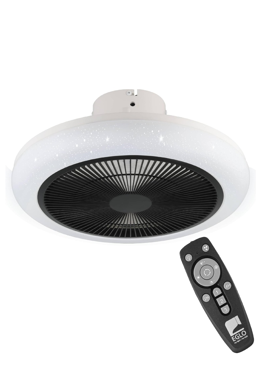 Ventilatore Pieghevole 3-in-1 Beldray COMBO-7319 – LED Ricaricabile 9W – Blu